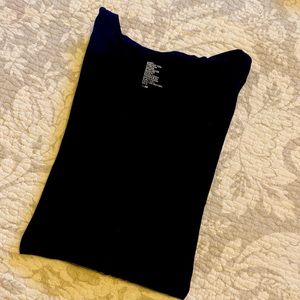 Basic Black H&M V-Neck T-shirt.